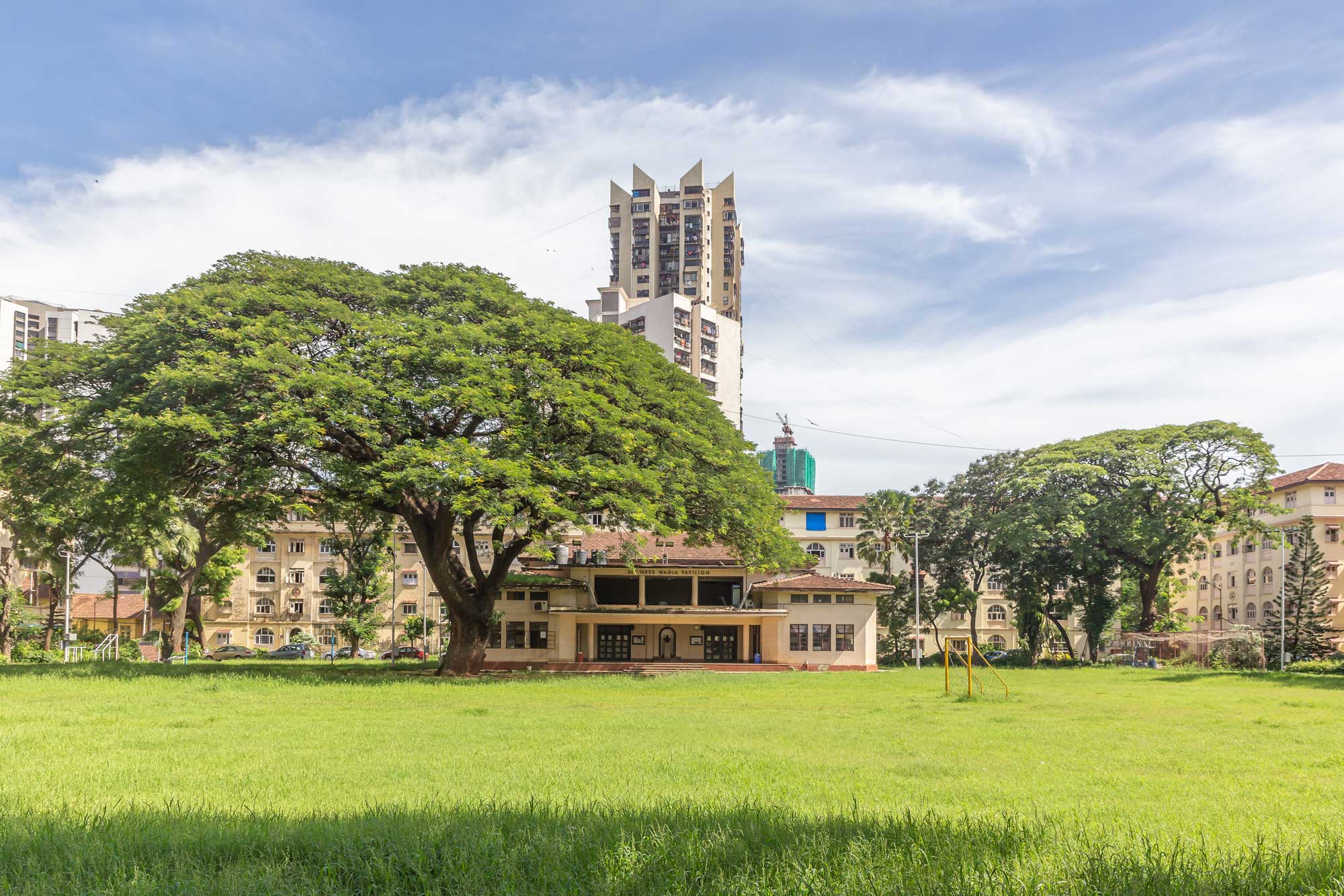 Rustom Baug view from inside